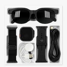 RM43 Combo Set – Smartwatch + Sunglasses + Accessories (6-in-1 Kit)