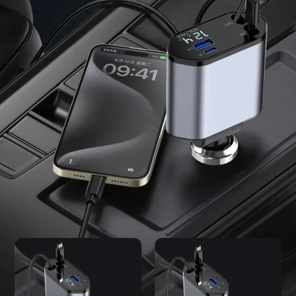 Retractable Car Charger