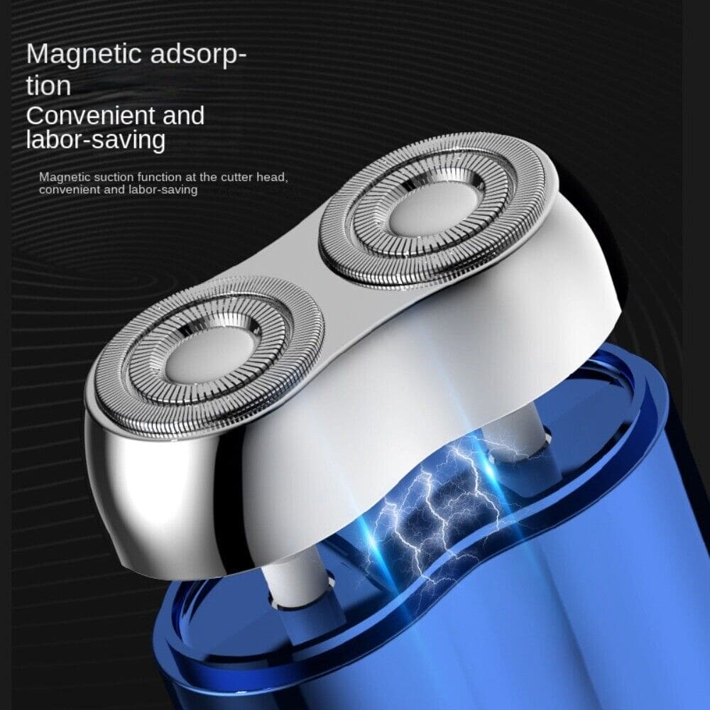 Mini Shavers for Men, Washable Double Head